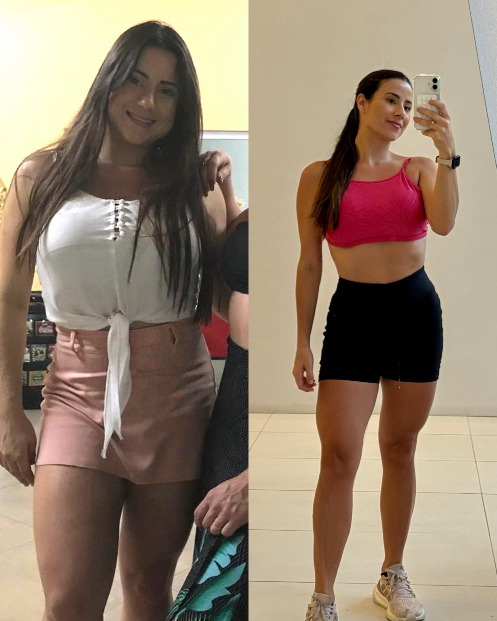 Antes e depois aluna Método GFIT