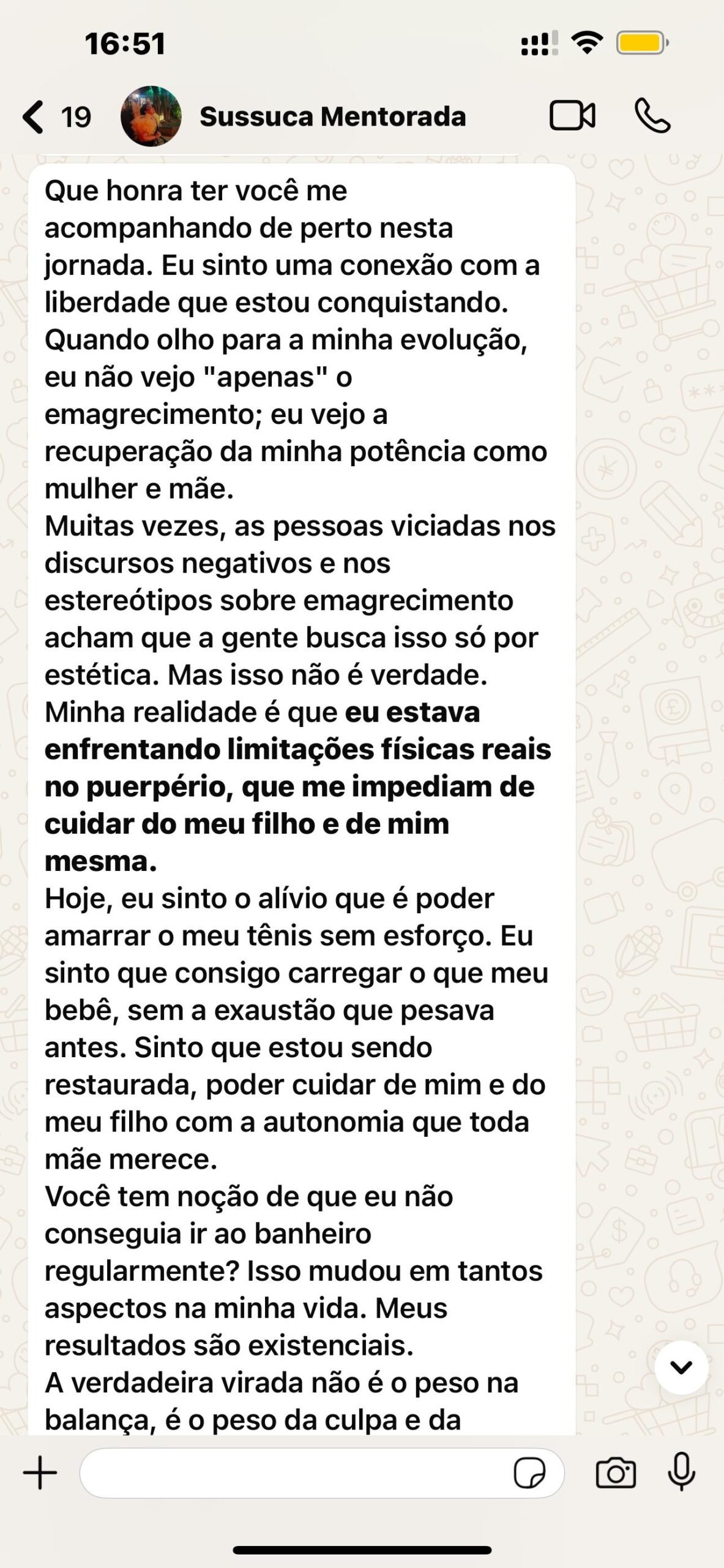 Depoimento aluna Metodo GFIT